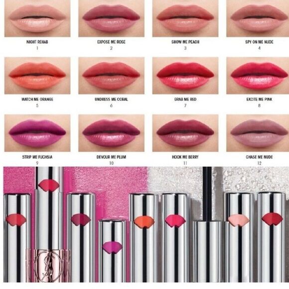 YSL Hook Me Berry Liquid Colour Balm - Picture 8 of 13